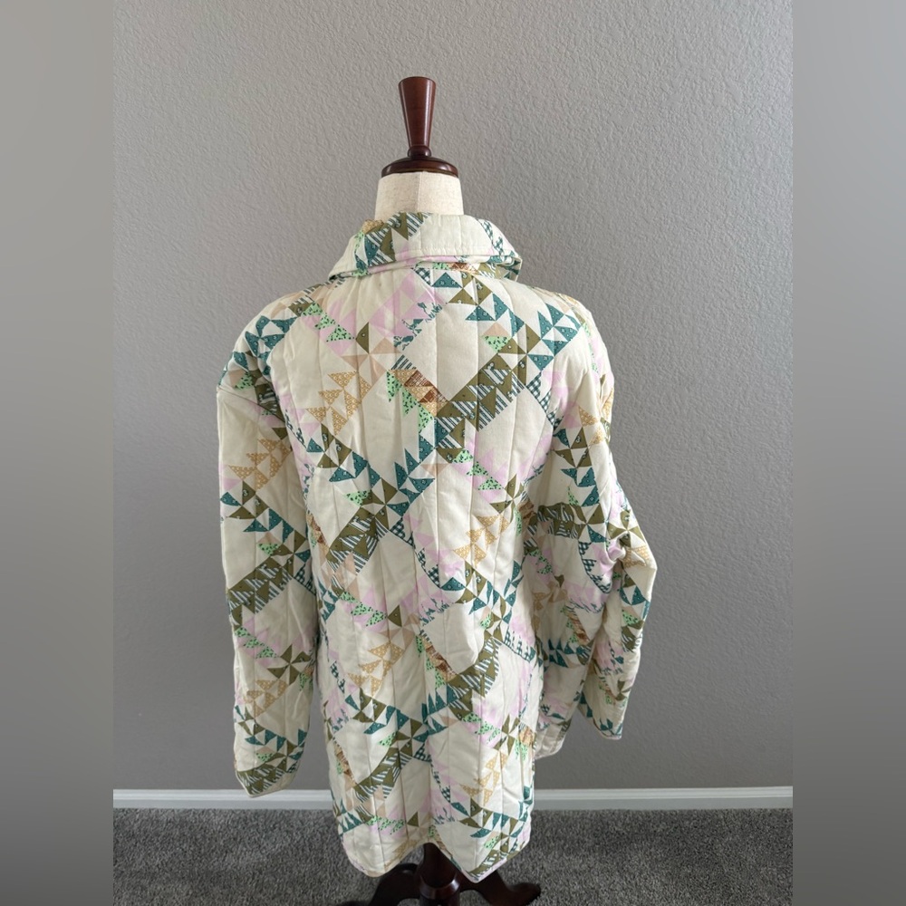Universal Thread Multicolor Quilted Jacket - Picture 4 of 6